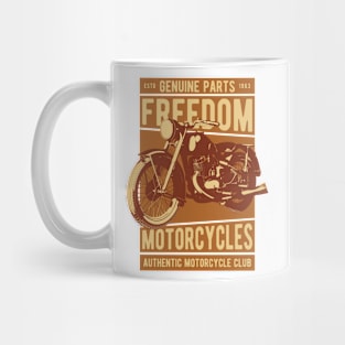 Freedom motocycle Mug